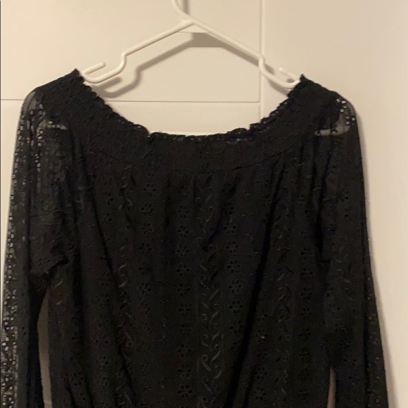 A Long Sleeves Fancy Black Shirt - Picture 4 of 6